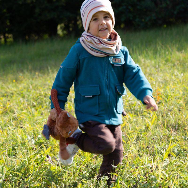 Sigikid Kinder Fleecejacke, grün Valentinstagsangebot