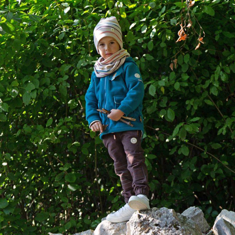 Sigikid Kinder Fleecejacke, grün Valentinstagsangebot