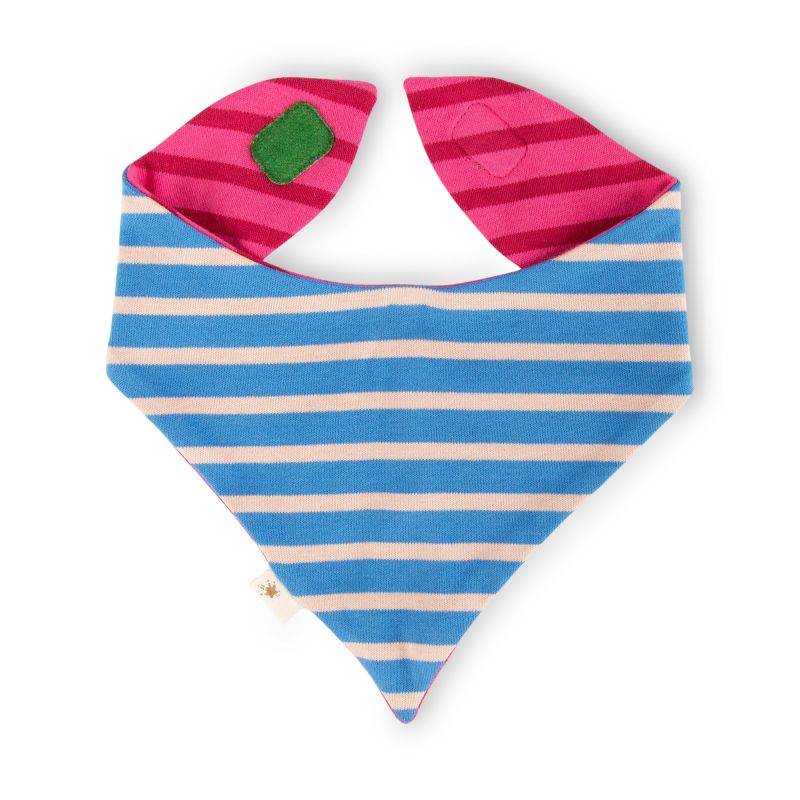 Sigikid Baby Wendehalstuch, rosa oder blau gestreift VIP-Rabatte