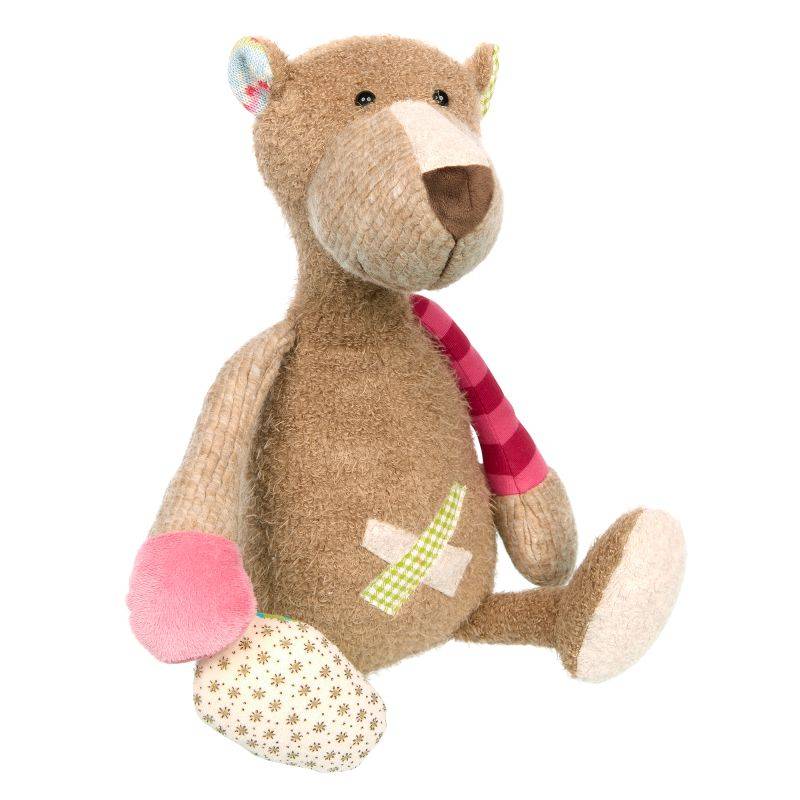 Sigikid Kuscheltier Bär im Patchworkstyle Fabrik Onlineshop