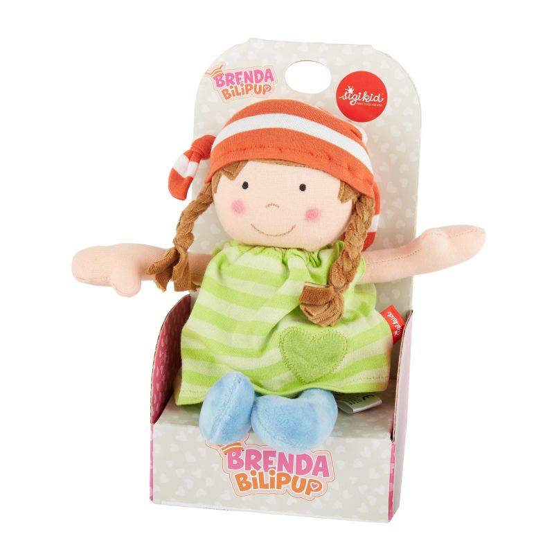 Sigikid Stoffpuppe Brenda Bilipup, grün Tiefpreis