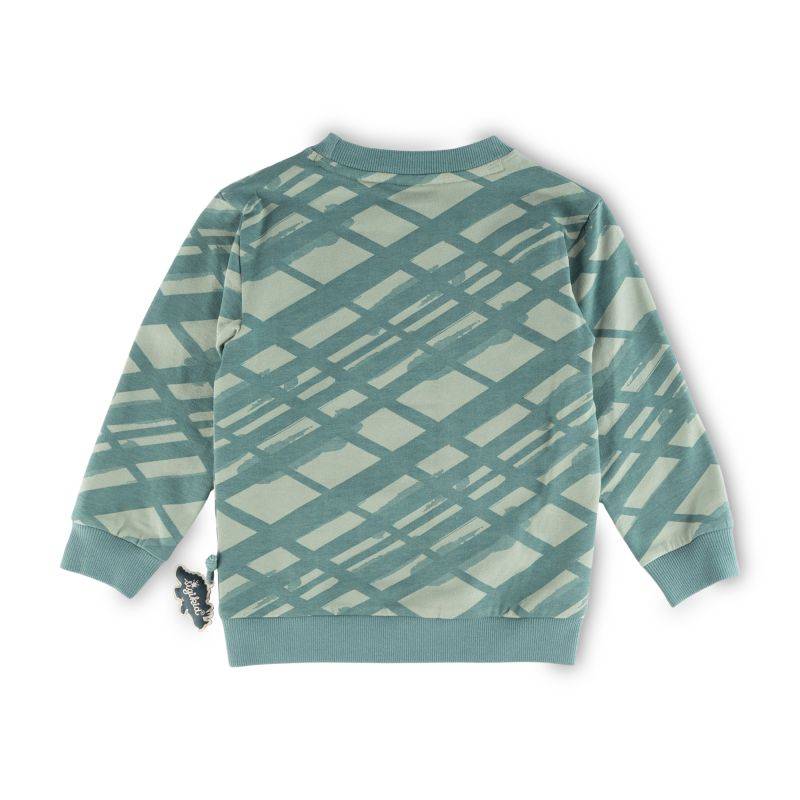 Sigikid Kinder Sweatshirt Dino, grün Tägliche Deals