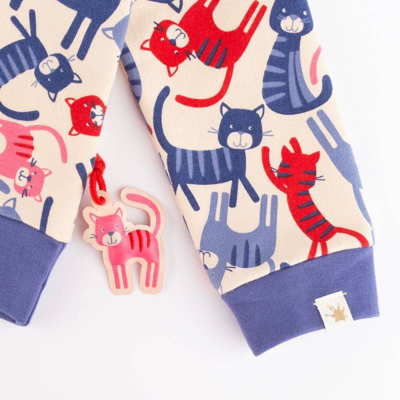 Sigikid Kinder Sweatshirt, bunter Katzen-Print JETZT KAUFEN