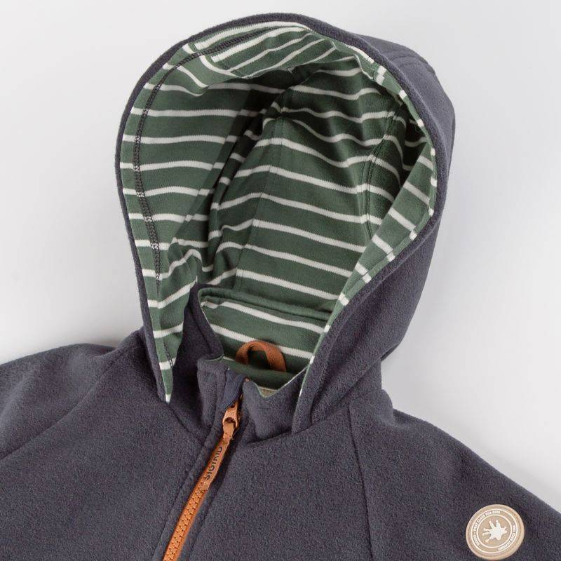 Sigikid Kinder Fleecejacke Forest Adventure, dunkelgrau Lagerräumung