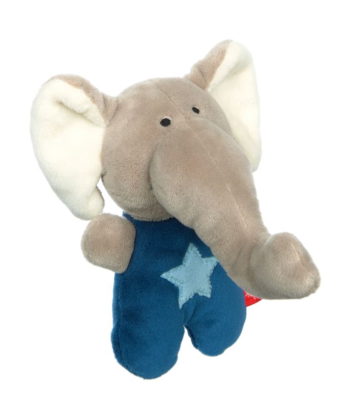 Sigikid Baby Rassel Elefant Red Stars Räumungsverkauf