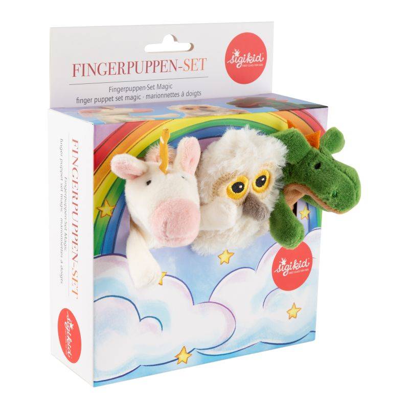 Sigikid Kinder Fingerpuppen Set Fantasie Im Verkauf