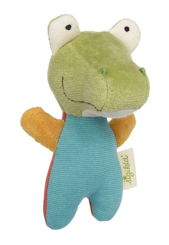 Sigikid Baby Greifling Krokodil, Green Collection Osterangebot
