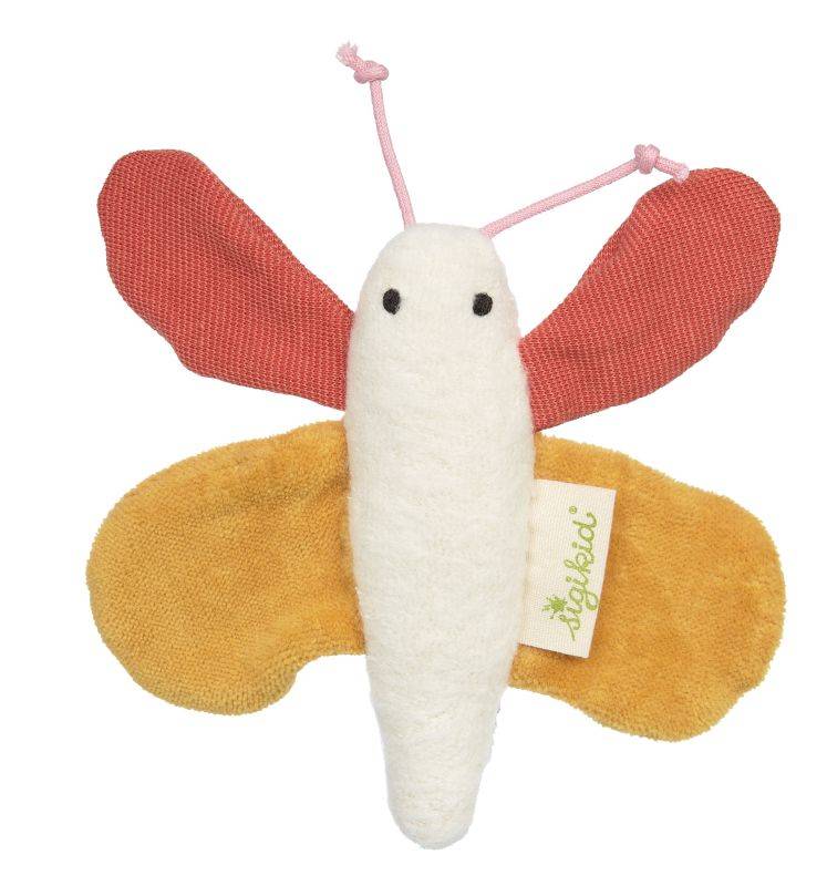 Sigikid Baby Greifling Schmetterling, Green Collection Bis zu 50% Rabatt