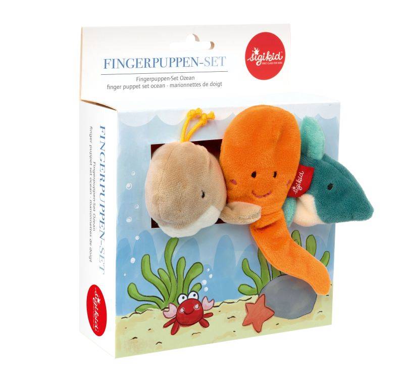 Sigikid Kinder Fingerpuppenset Ozean Clearance-Verkauf