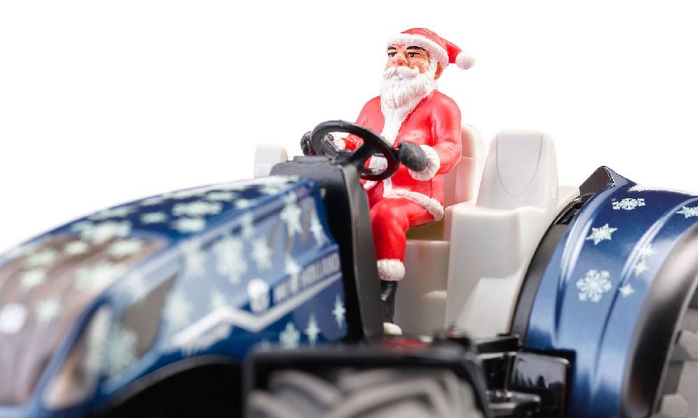 ﻿Siku New Holland Weihnachtstraktor 10322300000 Zeitbegrenzte Promotion