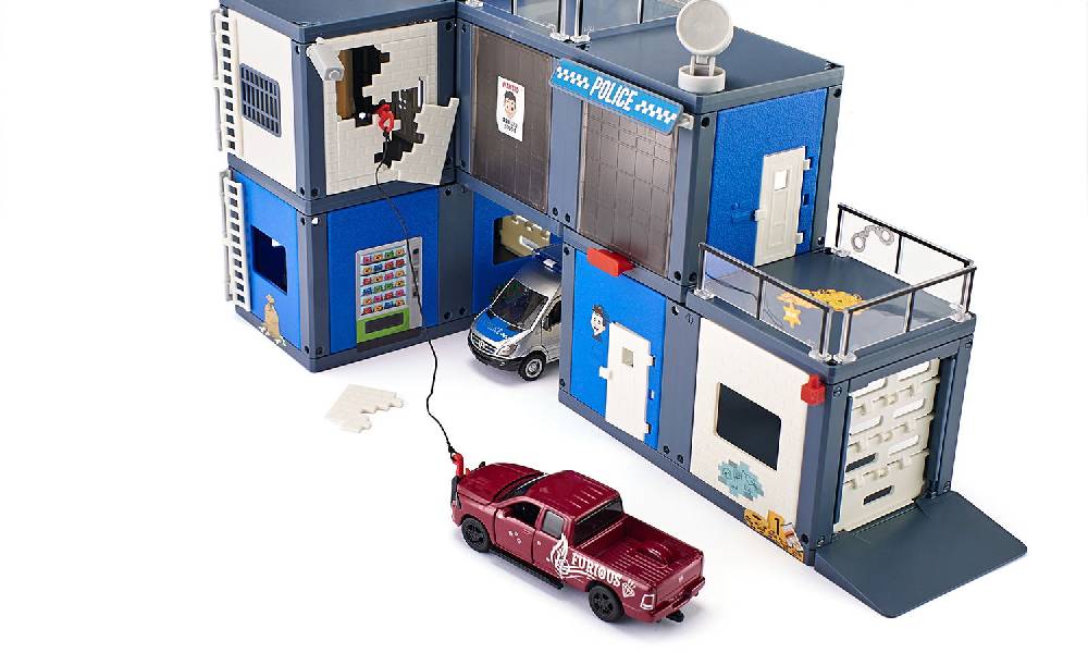 Siku Polizeistation 10551000000 Sonderangebot der Fabrik
