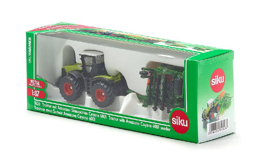 Siku Traktor mit Sämaschine 10182600002 Riesige Rabatte