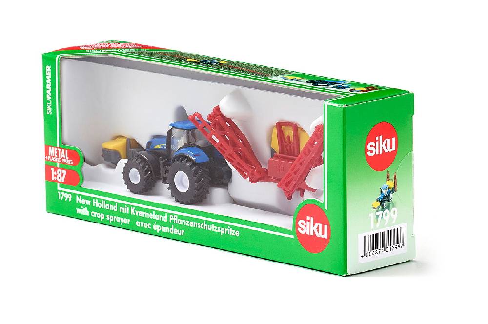 Siku New Holland mit Kverneland Pflanzenschutzspritze 10179900000 Kostenloser Versand international
