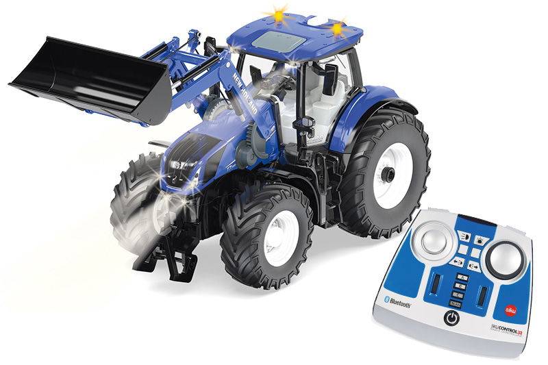 Siku New Holland T7.315 mit Frontlader, App-Steuerung und Bluetooth Fernsteuermodul 10679800000 Fabrikverkauf
