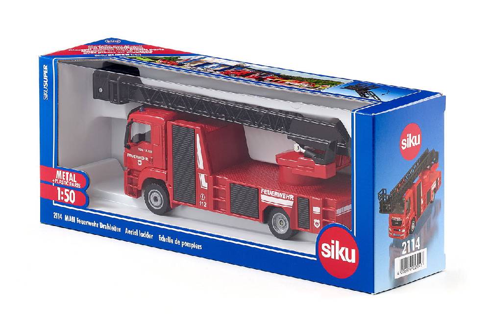 Siku MAN Feuerwehr Drehleiter 10211400001 Vatertagsangebot