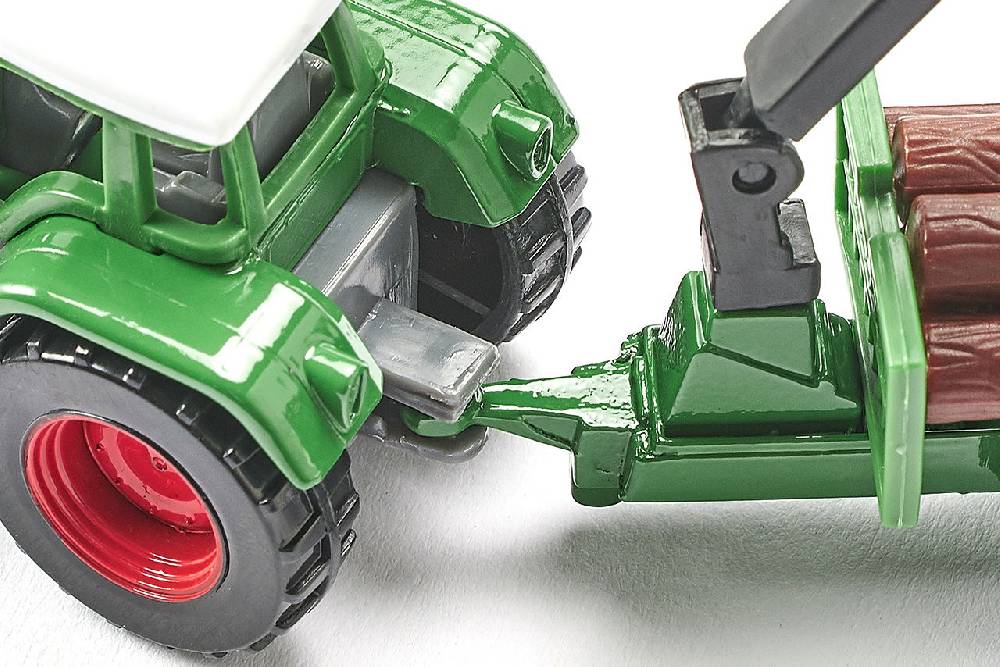 Siku Traktor mit Forstanhänger 10164500003 Valentinstagsangebot