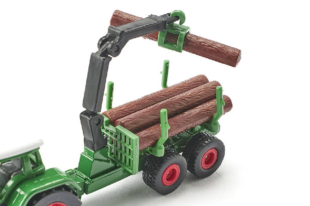 Siku Traktor mit Forstanhänger 10164500003 Valentinstagsangebot