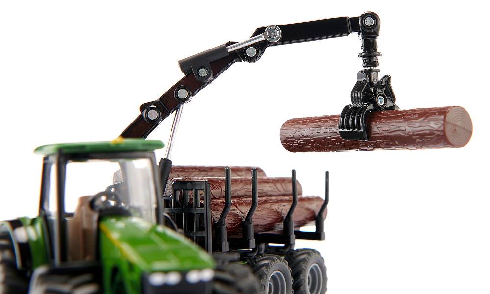 Siku Traktor mit Forstanhänger 10195400003 Saisonale Angebote