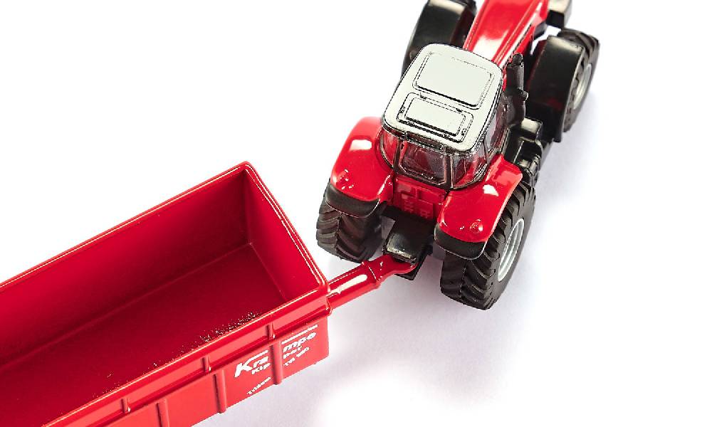 Siku Massey Ferguson Traktor mit Anhänger 10184400001 Bis zu 50% Rabatt