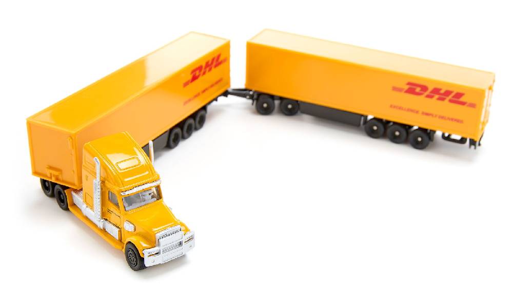 Siku DHL Road Train 10180600002 Vierteljährliche Förderung