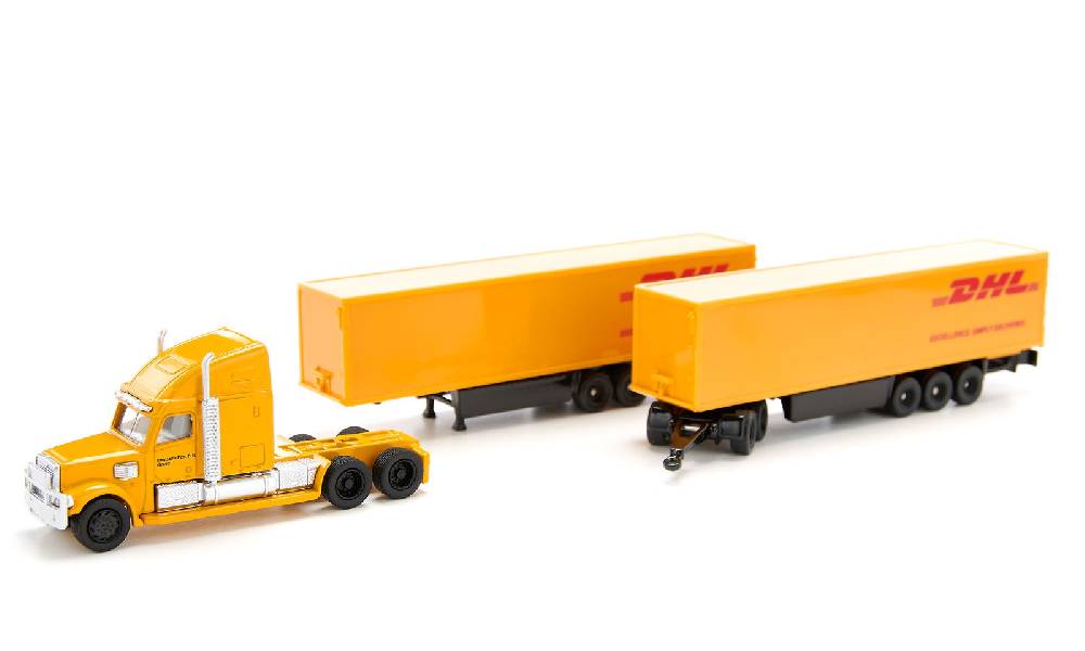 Siku DHL Road Train 10180600002 Vierteljährliche Förderung