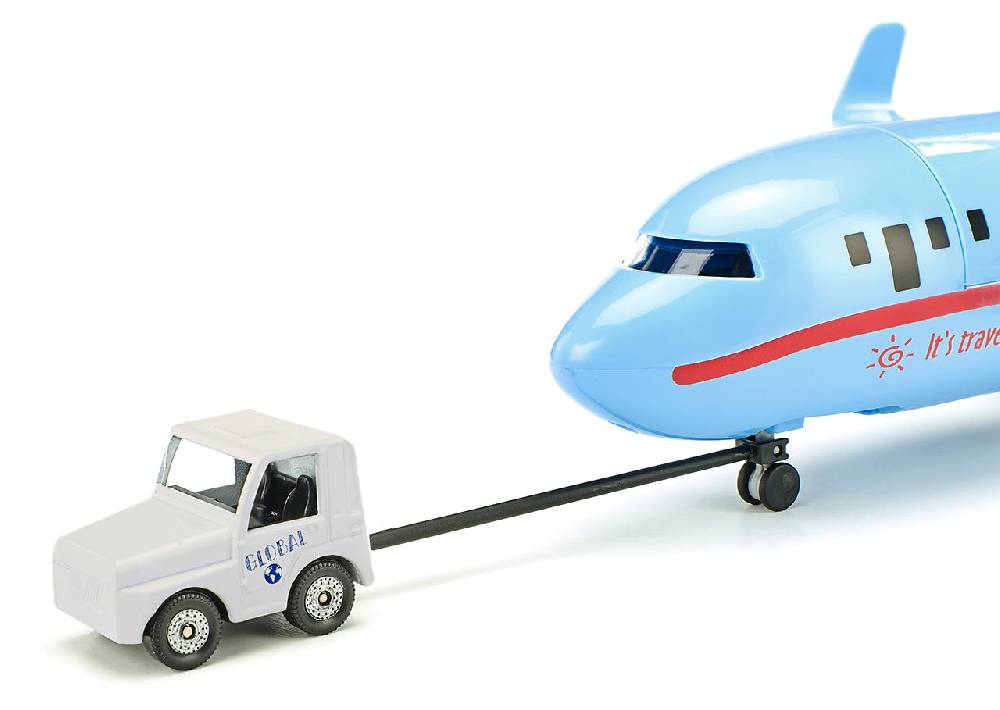 Siku Verkehrsflugzeug mit Zubehör 10540200001 50% Rabatt für begrenzte Zeit