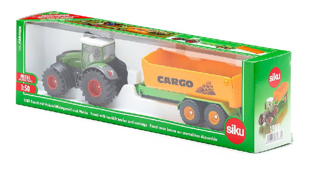 Siku Fendt mit Hakenliftfahrgestell und Mulde 10198900001 Top Angebot