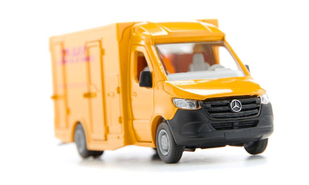 Siku Mercedes-Benz Sprinter DHL Paketdienst 10192000002 Vierteljährliche Förderung