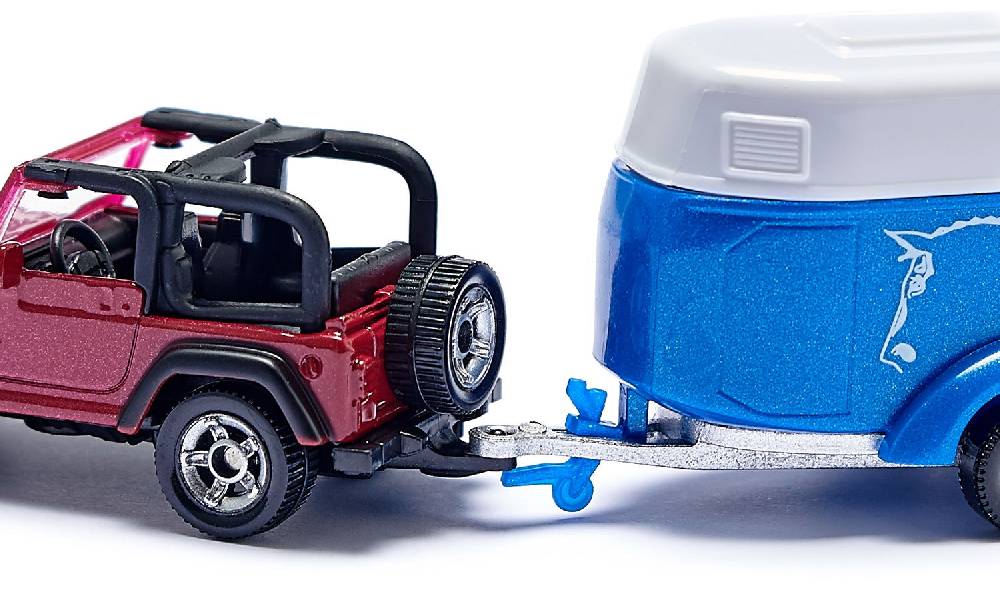 Siku Jeep mit Pferdeanhänger 10165100004 Outlet