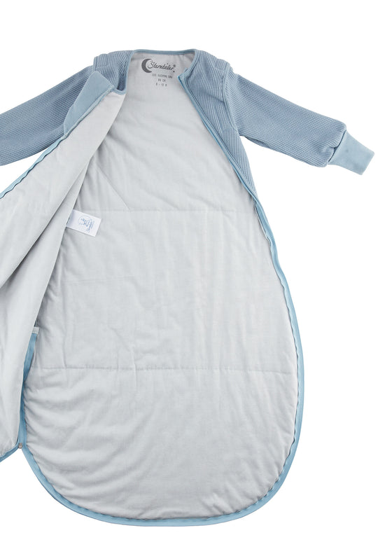 Sterntaler Schlafsack Dino Rexi 90cm mit Ärmeln, 2,0 TOG 50% Rabatt mit kostenlosem Versand