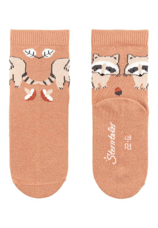 Sterntaler 4er Pack Baumwollsocken mit Waschbär-Motiv Vatertagsangebot