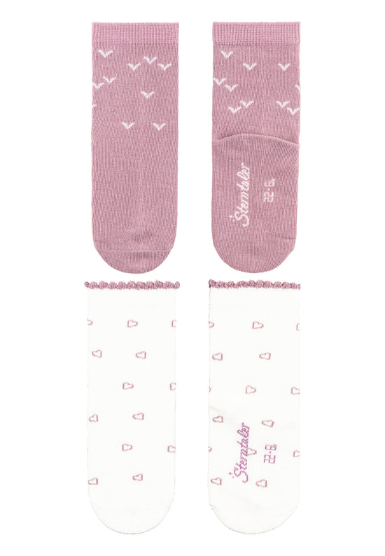 Sterntaler Socken 6er Pack Herzen aus Baumwoll-Mischgewebe Jubiläumsangebot
