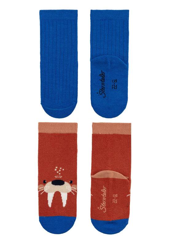 Sterntaler 6er Pack Baumwollsocken mit Walross-Motiv Online Outlet