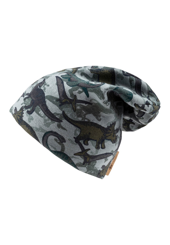 Sterntaler Beanie aus Sweat mit Dinosaurier-Motiv Letzter Tag