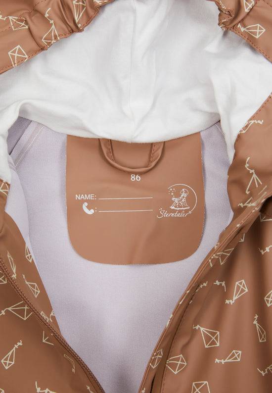 Sterntaler Regenjacke Drachen ungefüttert und wasserdicht, Braun Online