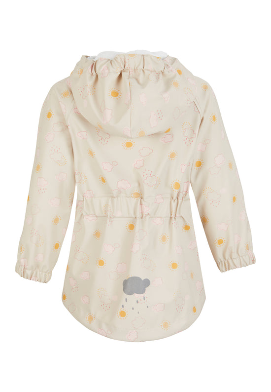 Sterntaler Regenjacke Wolke ungefüttert und wasserdicht, Beige Outlet