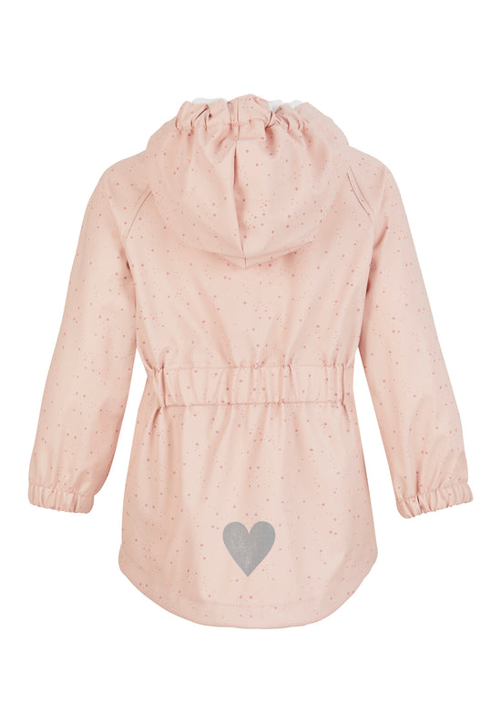 Sterntaler Regenjacke Punkte ungefüttert und wasserdicht, Rosa Auslauf
