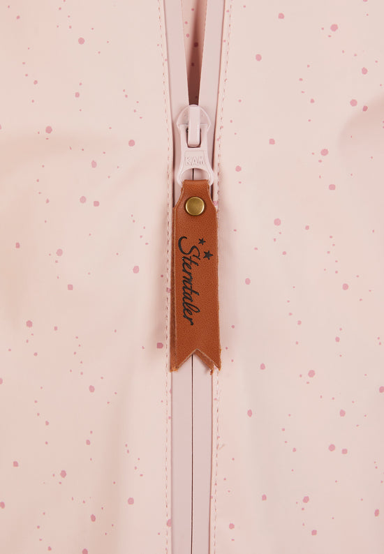 Sterntaler Regenjacke Punkte ungefüttert und wasserdicht, Rosa Auslauf