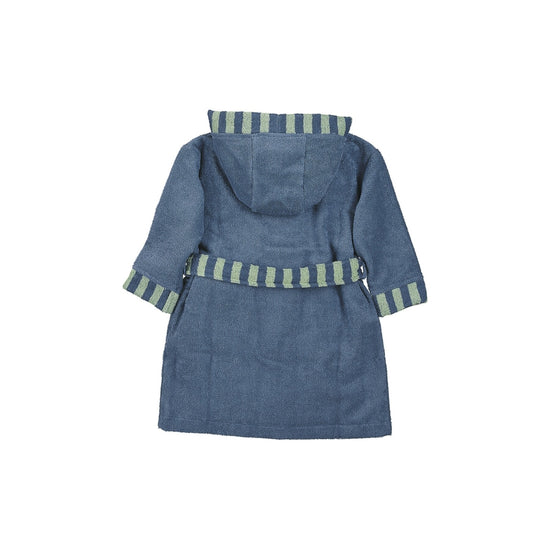 Sterntaler Bademantel Esel Emmilius mit Kapuze in Mittelblau Günstiger Verkauf