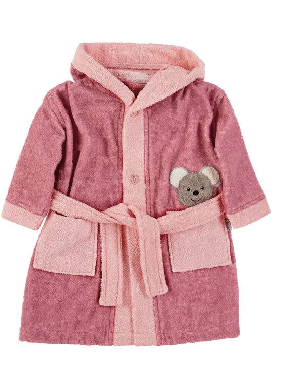Sterntaler Bademantel Maus Mabel aus Frottee mit Kapuze, Rosa Meist gekauft
