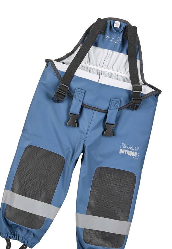 Sterntaler Funktions-Regenhose mit Trägern und Reflektoren Preisnachlass
