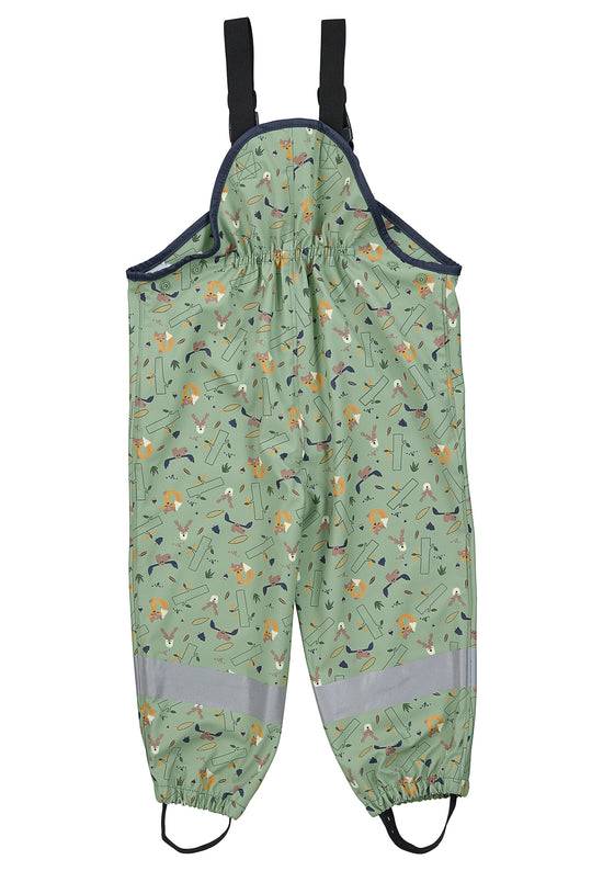Sterntaler Regenträgerhose Waldtiere ungefüttert, wasserdicht Muttertagsangebot