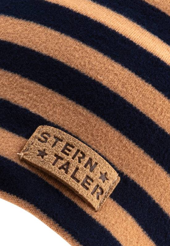 Sterntaler Beanie aus Microfleece bedruckt mit Ringeln Muttertagsangebot