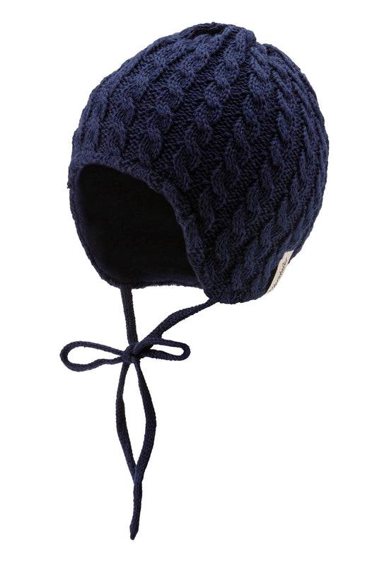 Sterntaler Mütze aus Strickware und Baumwollfleece-Futter Tiefpreis