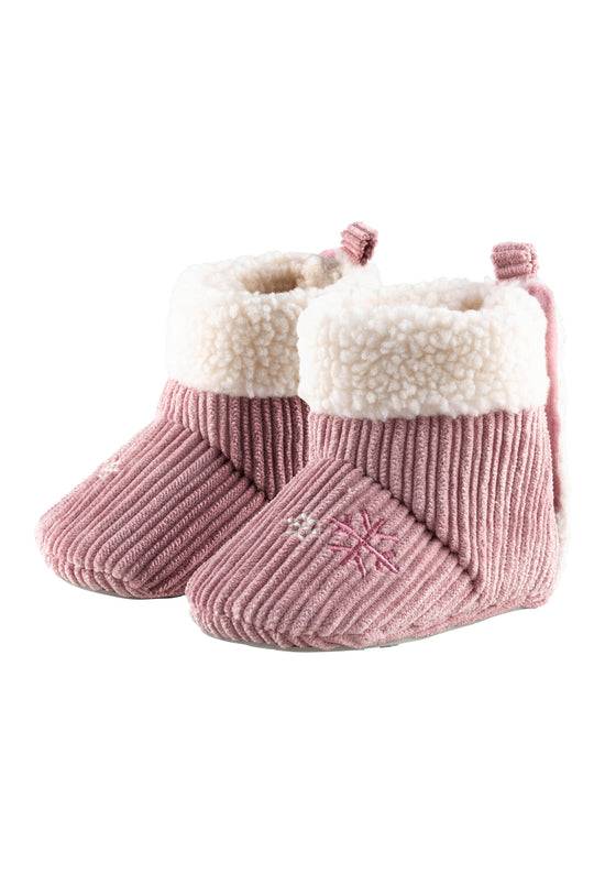 Sterntaler Babystiefel mit Eiskristallmotiv aus Cord Nur für heute