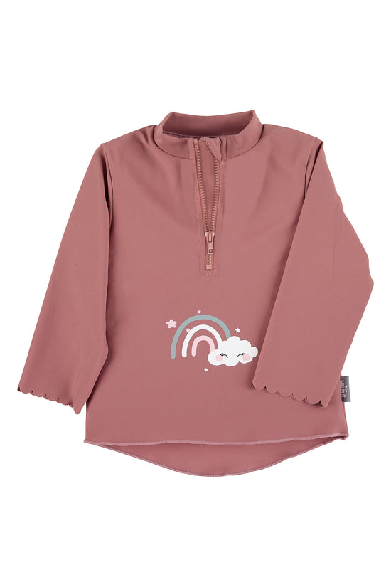 Sterntaler Langarm-Schwimmshirt in rosa mit Regenbogen-Motiv Bestseller