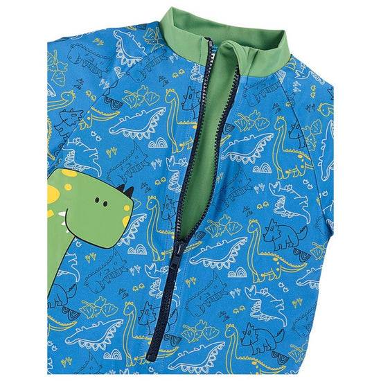 Sterntaler Schwimmanzug mit Allover-Dino-Druck und 3D-Zacken Räumungsverkauf