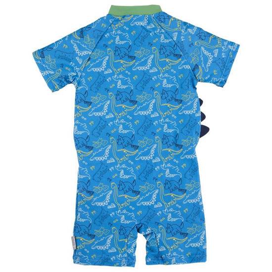 Sterntaler Schwimmanzug mit Allover-Dino-Druck und 3D-Zacken Räumungsverkauf