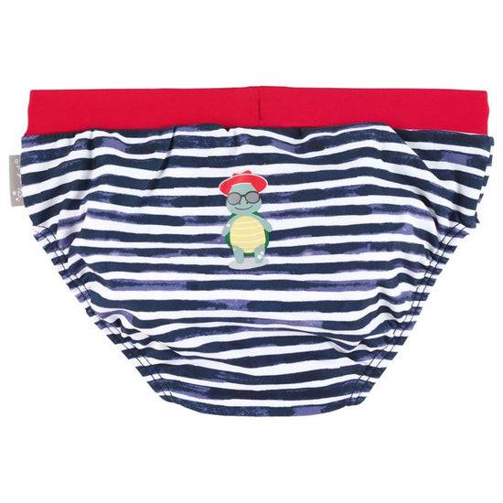 Sterntaler Badehose mit maritimem Streifen, Print Schildkröte Kostenloser Versand international