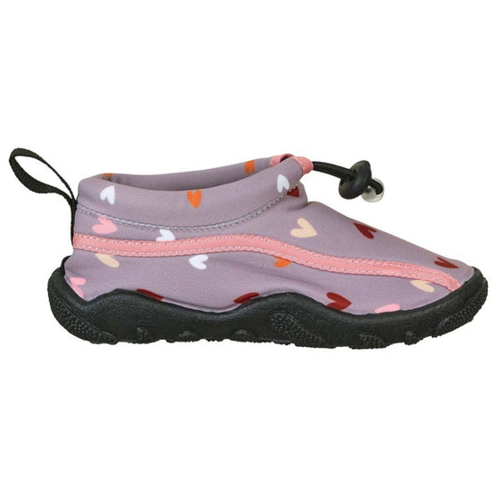 Sterntaler Aqua-Schuh Kinder Lila mit allover Herzen Print Im Verkauf